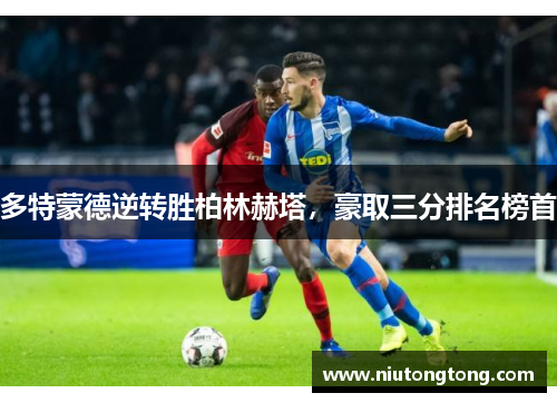 多特蒙德逆转胜柏林赫塔，豪取三分排名榜首